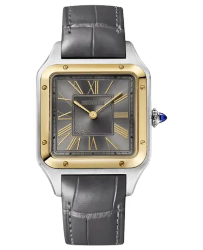 Cartier Santos Dumont w2sa0028, Men's Watch with 18K Yellow Gold Bezel (arb12916)