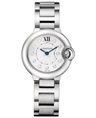 New Cartier Ballon Bleu de Cartier W4BB0029 Quartz Watch Diamond Dial (arb12929)