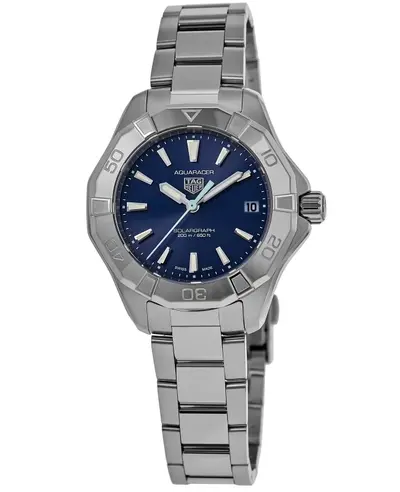 WBP1311.BA0005 Tag Heuer Aquaracer Professional 200 Solargraph Quartz Blue Dial Steel Women's Watch (blue, arb13042)