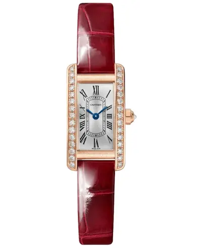 wjta0041 Cartier Tank Americaine Mini Quartz Women's Watch (arb13186)