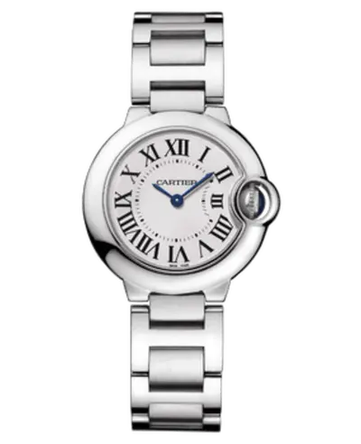 wsbb0067 Cartier Ballon Bleu Women's Watch - 28mm Silver Opaline Dial (arb13204)