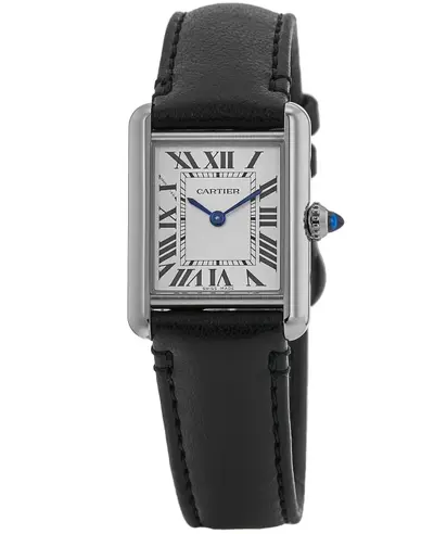 Cartier Tank Must Small Silver Dial Women's Watch Model WSTA0060 Brand New (arb13247)