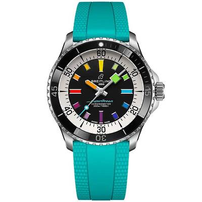 Breitling Superocean Automatic Chronometer Black Dial Mens Watch A17375211B2S2 (black, arb13407)