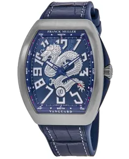 Franck Muller - Vanguard Watches - V 45 SC DT AC NR DRAGON KING BL