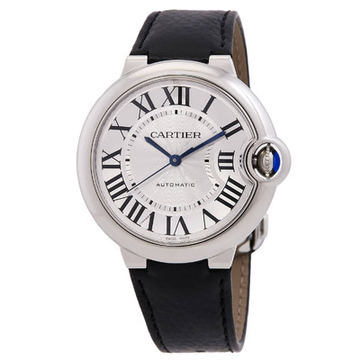 Cartier Ballon Bleu Automatic Silver Dial Watch WSBB0056 (black, arb13671)