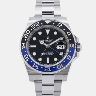 Rolex Black Ceramic GMT-Master II Automatic 40 mm Men's Watch [1111107] (black, arb13706)