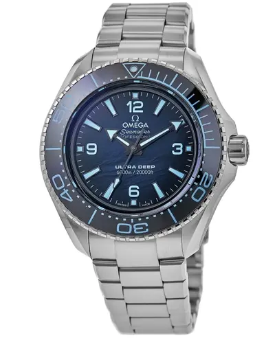 Omega Seamaster Planet Ocean 6000M Co-Axial Master Chronometer Automatic Blue Dial Steel Men's Watch Model 215304621030002 215.30.46.21.03.002 (blue, arb9724)