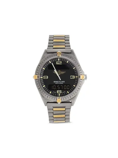 Breitling Aerospace 40mm (Ref.28381130) Pre-Owned with Yellow Gold/Titanium Case (arb327)