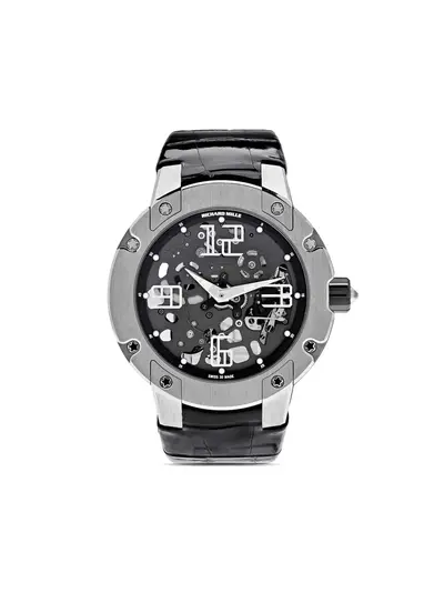 Richard Mille RM 033 Extra Flat 42mm Black Titanium Skeleton Dial Pre-Owned 24037151 (arb14009)