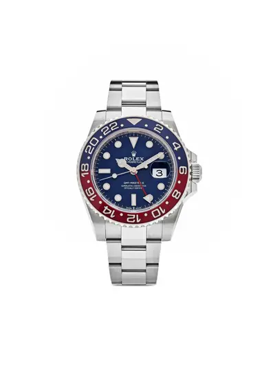 Rolex 2021 GMT-Master II Pepsi 40mm Pre-Owned 27075356 (arb14092)