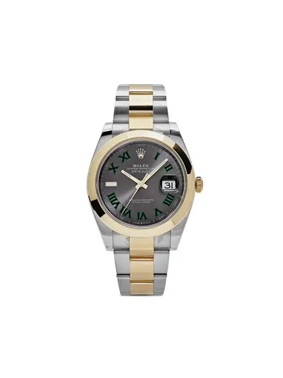 Rolex Datejust 41mm 27031711 - 2020 Pre-Owned, Wimbledon Dial, Stainless Steel (arb14093)