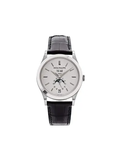 Patek Philippe Complications Annual Calendar Moon Phase 23805071, 38mm, White Gold, Pre-Owned (arb14156)
