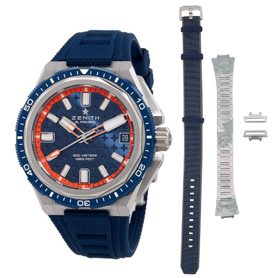 Zenith Defy Extreme Diver 42.5mm Automatic Blue Dial Watch 95.9601.3620/51.I301 (blue, arb14197)