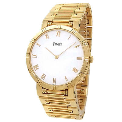 Pre-owned Piaget Dancer Hand Wind Ladies Watch 94023 NK81 (arb14539)