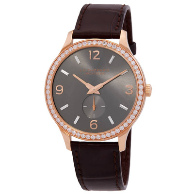 Chopard L.U.C. XPS Chronometer Ladies Watch 171948-5001 Rose Gold Case Gray Dial (brown, arb13761)