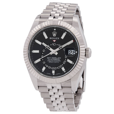 Rolex Sky-Dweller 326934BKSJ Black Dial Men's Watch (black, arb13869)