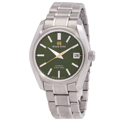 Grand Seiko Heritage Rikka Automatic Green Dial Mens Watch SBGH351G (green, arb13516)