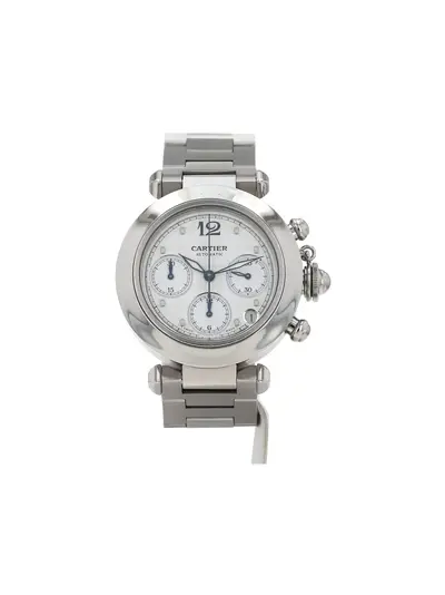 Cartier Pasha Chrono 36mm Ref.29525918 circa 2000s White (arb14744)
