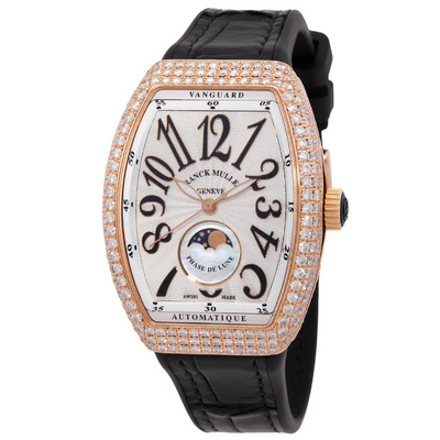 Franck Muller Vanguard White Dial Unisex Watch V32SCATFOLD(5NNR) (black, arb13892)