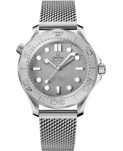 Omega Seamaster Diver 300M Automatic Grey Dial Stainless Steel Men's Watch Model 210.30.42.20.06.002 (arb15378)