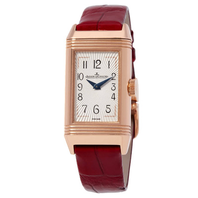 Jaeger LeCoultre Reverso Hand Wind Ladies Watch Q3352420 - 18kt Rose Gold, White Dial, Moonphase (blue, arb13880)
