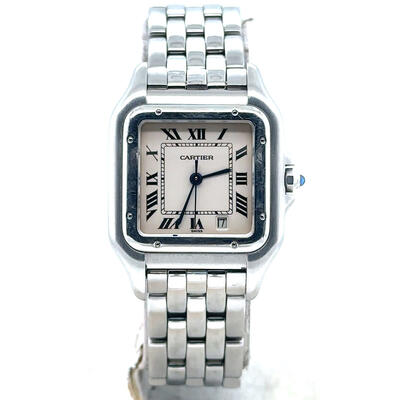 Pre-Owned Cartier Panthere Quartz Silver Dial Ladies Watch 1310 (arb15449)