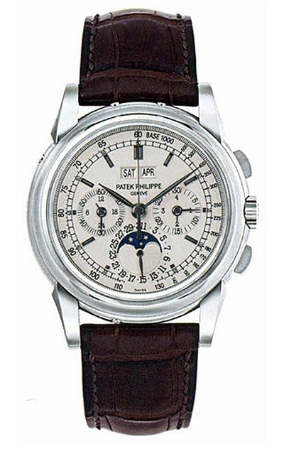 Pre-owned Patek Philippe Chronograph Perpetual Calendar 5970G (brown, arb15709)