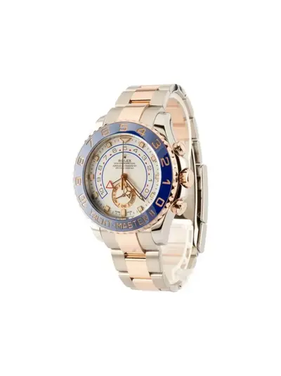 Pre-owned Men's Rolex Yatch-Master II 44mm Cerachrom Bezel Geometric Dial 27922935 (arb15711)