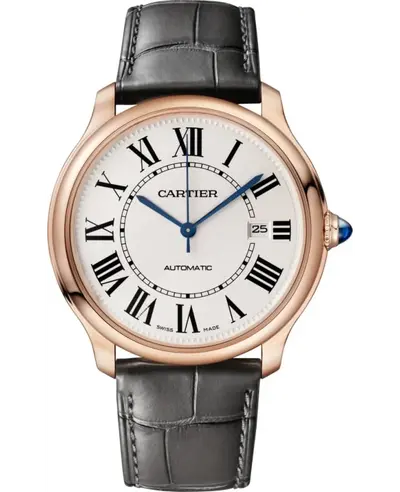 Cartier - Ronde Louis Women's Watch WGRN0011 Beige Dial Rose Gold Automatic (beige, arb16041)
