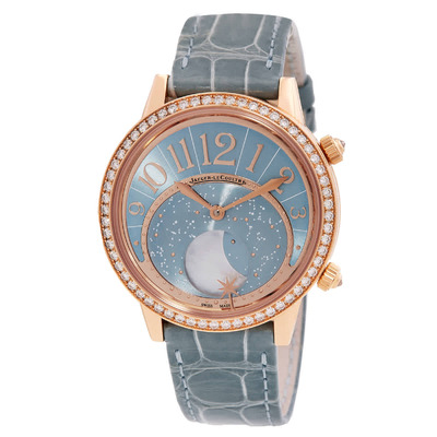 Jaeger LeCoultre Rendez-Vous Moon Serenity Automatic Diamond Blue Dial Ladies Watch Q3522480 (blue, arb13878)