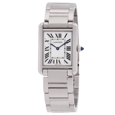 Cartier Tank Must Quartz Silver Dial Ladies Watch WSTA0106 (arb16483)