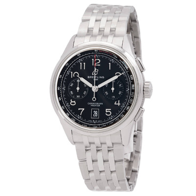 breitling premier b01 chronograph 42 automatic ab0145221b1a1 (black, arb1084)