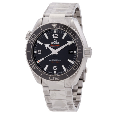 Pre-owned Omega Seamaster Planet Ocean Black Dial Mens Watch Calibre 8900 Automatic Chronometer Movement Unidirectional Rotating Bezel Sapphire Crystal 215.30.44.21.01.001 (black, arb4994)