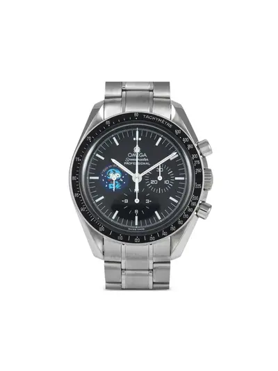 Pre-Owned Omega Speedmaster Snoopy Professional Moonwatch - Ref. 29532963, Black Dial Stainless Steel Manual Movement (arb17643)