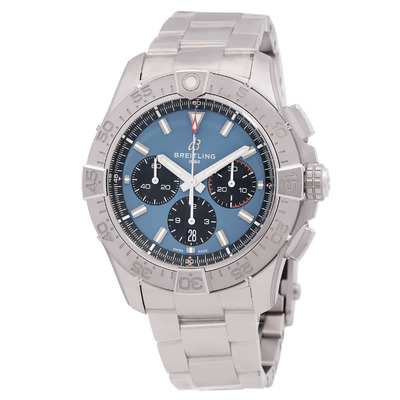Breitling Super Avenger B01 Chronograph Automatic Blue Dial Mens Watch EB0148101C1E1 (blue, arb1328)