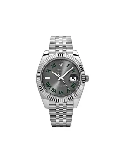Rolex Pre-Owned Datejust Wimbledon 41mm - Ref. 27032040 (arb18266)