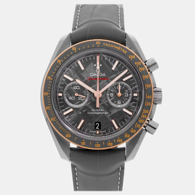 Omega Speedmaster Dark Side of the Moon Meteorite Chronograph 1137641 (arb18958)