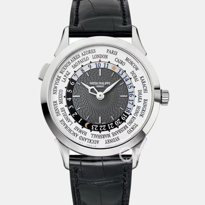 Patek Philippe 5230G Men's Automatic Watch in Grey 18K White Gold 1138107 (arb19009)