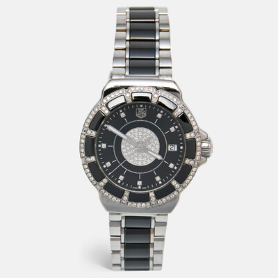 Tag Heuer Formula 1 'Celebrity Club Nicole Rodriguez' WAH1219.BA0859 1141779 (black, arb19185)