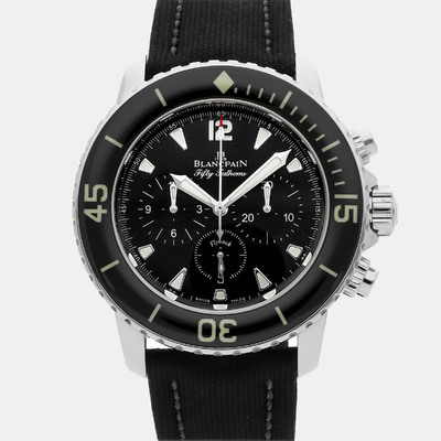 [Blancpain Fifty Fathoms Chronograph Flyback 5085F-1130-52B] 1142115 (black, arb19191)