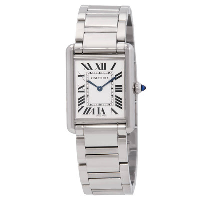 Cartier Tank Must (WSTA0092) - Analog Quartz Watch (blue, arb19275)