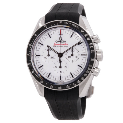 Omega Speedmaster 310.32.42.50.04.001 Men's Chronograph Automatic Chronometer White Dial Watch (black, arb19270)