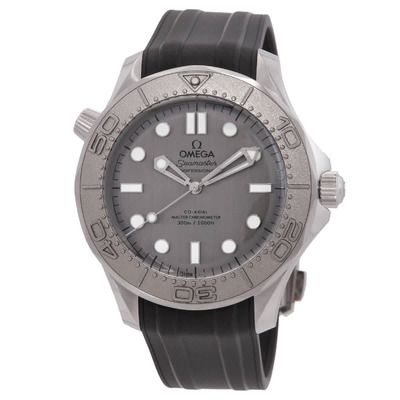 Omega Seamaster 21032422006002 Automatic Chronometer Grey Dial Men's Watch 210.32.42.20.06.002 (arb19274)