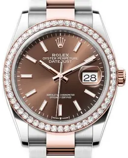 Rolex - ساعة  Datejust 36 - M126281RBR-0032
