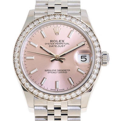 Rolex Datejust 31 Automatic Diamond Pink Dial Ladies Watch Model: 278384PSJ (arb19323)
