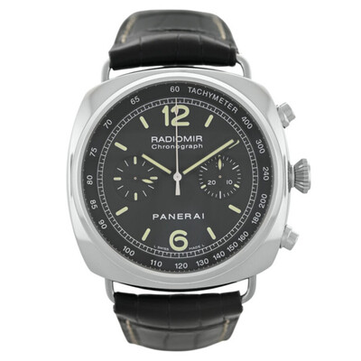 PAM00288, PAM288, PANERAI-288: Pre-Owned Panerai Radiomir Chronograph Tachymeter Mens Watch (black, arb19400)