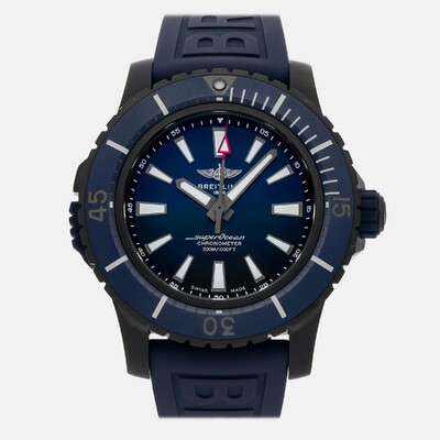 breitling superocean v17369161c1s1 automatic men's wristwatch 48mm 1089662 (blue, arb19505)