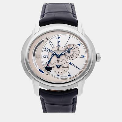 Audemars Piguet Millenary Maserati 90th Anniversary Automatic Watch Men's - Model No. 26150PT.OO.D028CR.01 1116373 (beige, arb19583)