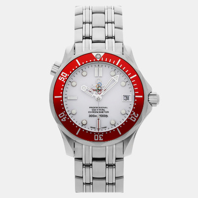 Omega Specialities Olympic Collection 2010 - Vancouver Limited Edition Seamaster Diver 300M Ref. 212.30.36.20.04 1120954 (white, arb19606)