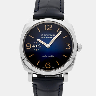 Panerai Radiomir 1940 PAM 933 Automatic Men's Wristwatch 1141428 (blue, arb19718)